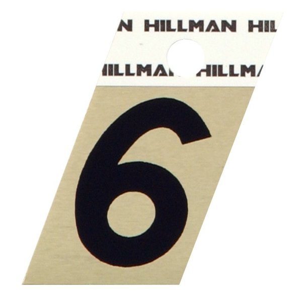 Hillman 1-1/2" Blk Number 6 840486